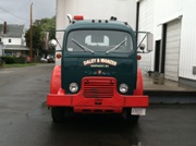 Roadside Find: A 1964 White Cab Over Semi Truck Still On the Job!